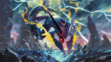 Mega Rayquaza Pok Mon HD Wallpaper And Background
