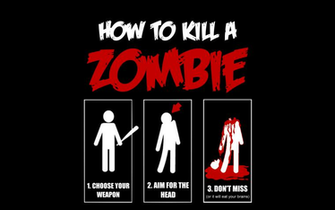 Funny Zombie Wallpaper