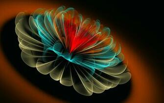 Flowers 3d Art HD Wallpaper Background