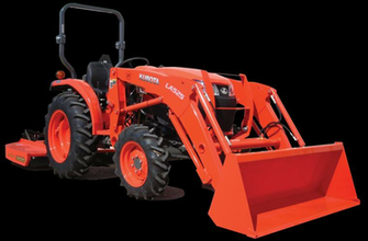 Kubota L3301dt 4wd Tractor W La525fl Loader Land Pride