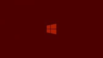 Windows Red Wallpaper HD