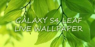 Leaf Live Wallpaper Android Apps Applications