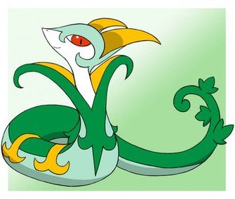 Serperior By Pokehihi