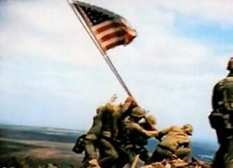Pics Photos Raising The Flag Iwo