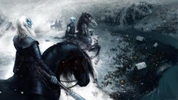 Desktop Wallpaper Game Of Thrones Horses Warriors Fan Art