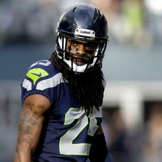 Wallpaper Richard Sherman Seattle Seahawks Marshawn Lynch
