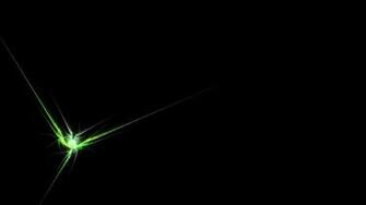 Neon Green Strands Wallpaper
