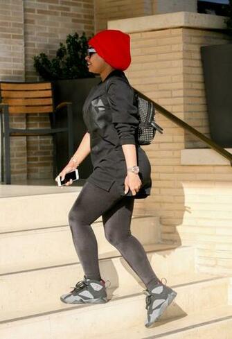 Blac Chyna In Spandex Gotceleb