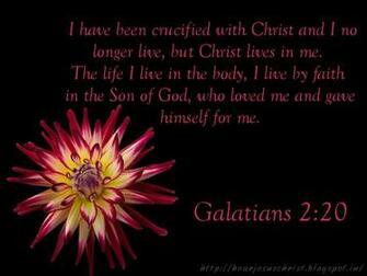 Christian Wallpaper Bible Verse Galatians