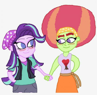 Afros Image Starlight Glimmer With Afro Tree Hugger Wallpaper