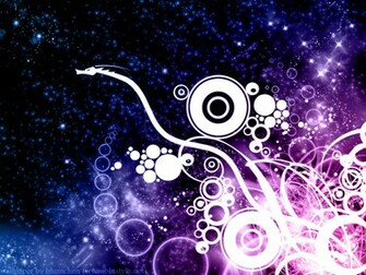 Abstract Dragons Wallpaper Stars