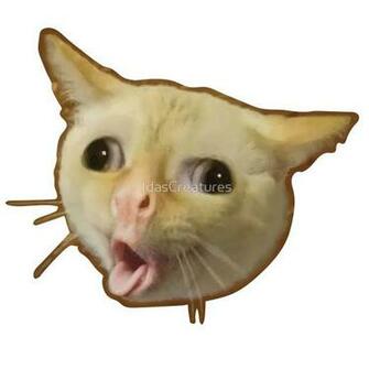 Coughing Cat No Background By Idascreatures
