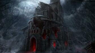 Creepy Video Games Castles Diablo Tristram Creep Iii
