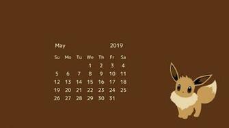 Cute May Desktop Calendar Wallpaper