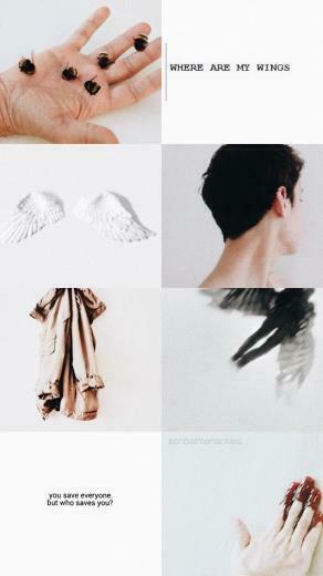 Castiel Aesthetic Supernatural Wallpaper And Lockscreen
