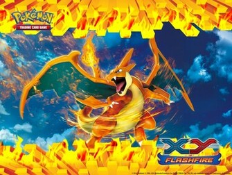 Wallpaper Pok Mon Tcg Xy Flashfire Charizard
