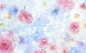 Wallpaper Flower Art Mature Roses Background