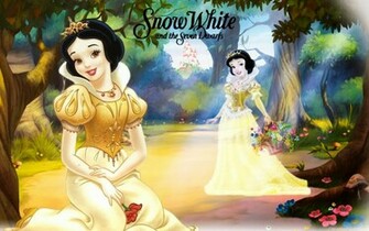 Seven Dwarfs Wallpaper Normal Snow White The