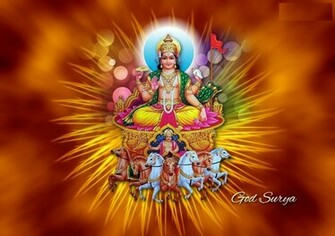 Surya Dev Hindu God Wallpaper
