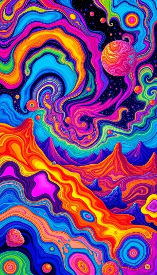 Trippy Stoner Wallpaper