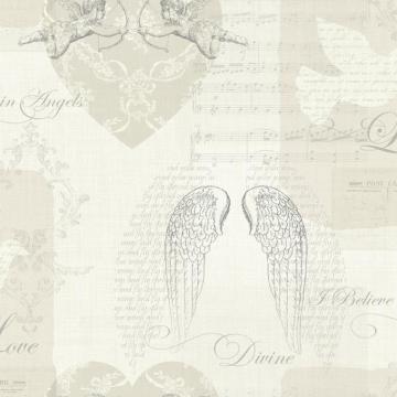 Arthouse Cherub Love Poems Wallpaper Natural From I