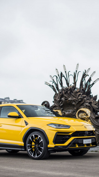 Vehicles Lamborghini Urus Mobile Wallpaper