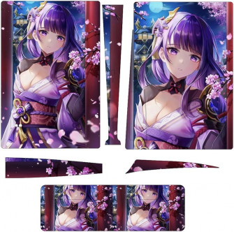 Amazon Co Jp Ps5 Skin Seal Haragin Sakura In Full Bloom Raiden