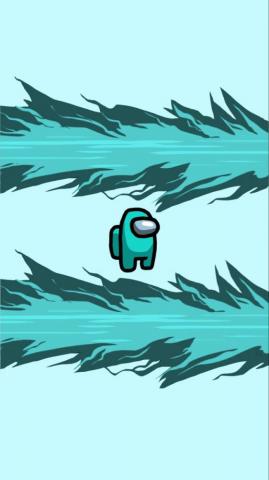 Among Us Cyan Wallpaper Sfondi Carini
