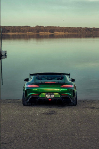 Mercedes Amg Gt Black Series Style Carbon Fiber Wing Eurobahndynamic