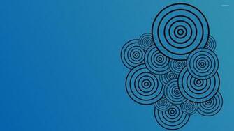 Concentric Circles Wallpaper Vector