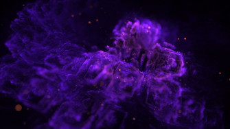 Black Purple Background Aesthetic Wallpaper