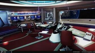 Star Trek Enterprise Bridge Hot Girls Wallpaper