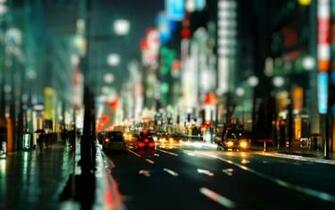Modern City In The Midnight HD Wallpaper