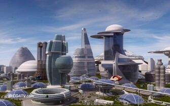 Future City Wallpaper