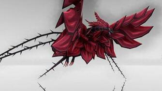 Black Rose Dragon Wallpaper