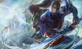 Fanart Zed Vs Yasuo By Orekigenya