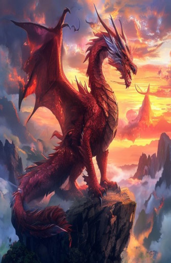Red Dragon Gaming Wallpaper