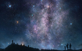 Night Sky Stars Wallpaper