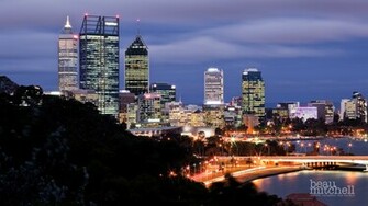 Perth City Western Australia Desktop Wallpaper Landscape