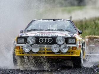 Audi Quattro Group B Rally Car Typ Wrc Race Racing