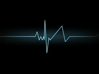 Heartbeat Graph Slide Background