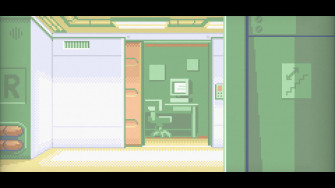 Pixel Desk Chair Game Wallpaper