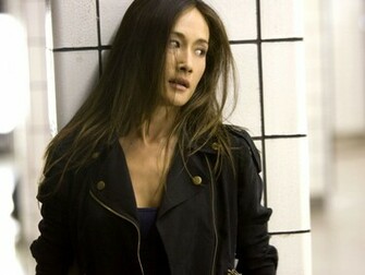 Wallpaper Maggie Q Nikita Quigley Model Sexy