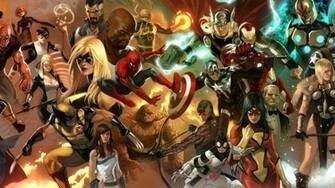 Superheroes In Marvel Comics HD Wallpaper