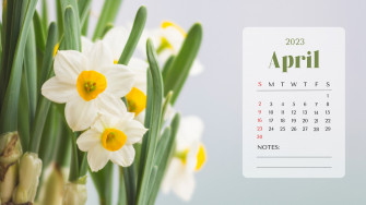 And Customizable Spring Desktop Wallpaper Templates