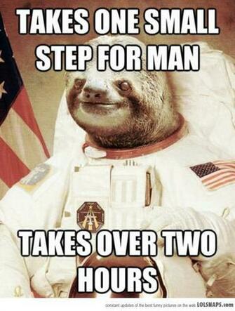 Astronaut Sloth Meme