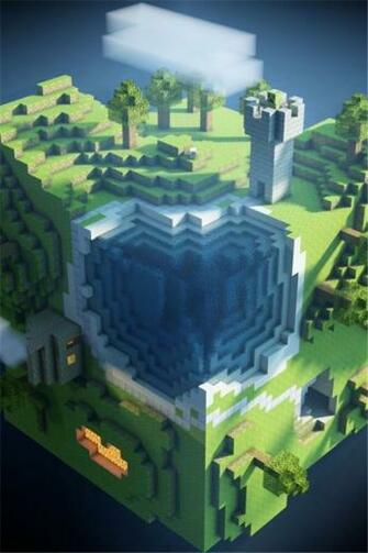 HD Wallpaper Minecraft iPhone Aecdefafbdffe