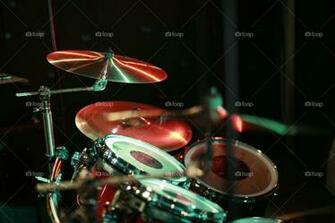Foap Drums On Black Background Drum Set And The Club Colors