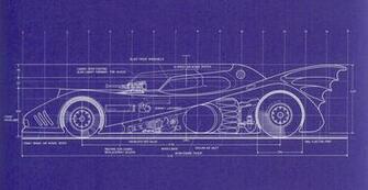 Batmobile Blueprints Batimovil Batman And