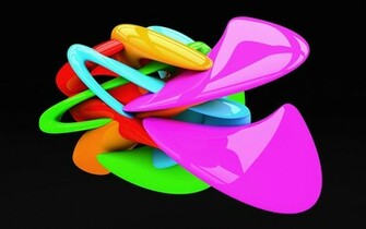 Creative 3d Wallpaper And Colorful Background For